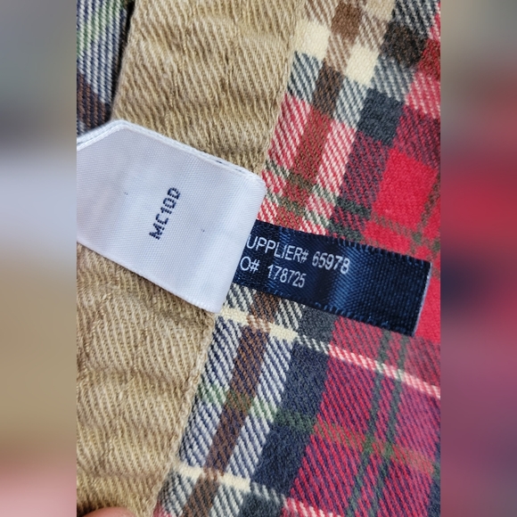 Vintage Polo Ralph Lauren Flannel Hoodie Mens L - Picture 6 of 6